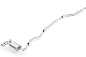 BMW 4 Series Performance Exhaust - Dual Left Rear Exit - Borla - S-Type Cat-Back - `12-`16