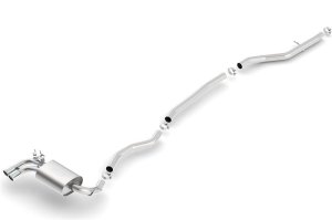BMW 4 Series Performance Exhaust - Dual Left Rear Exit - Borla - S-Type Cat-Back - `12-`16