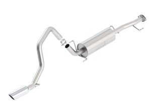 Toyota FJ Cruiser Performance Exhaust - Borla - Cat Back Touring - Bright chrome - `10-`14