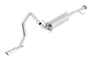 Toyota FJ Cruiser Performance Exhaust - Borla - Cat Back Touring - Bright chrome - `10-`14
