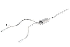 Chevrolet Silverado 1500 Performance Exhaust - Rear - Borla - Cat Back Touring - `14-`18
