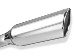 Ram Classic 1500 Performance Exhaust - Single Rear Exit - Borla - Cat Back Touring - Bright Chrome - `19-`24