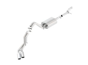 Chevrolet Tahoe Performance Exhaust - Dual Same Side Exit - Borla - Cat Back Touring - `15-`20 Chevrolet Tahoe Performance Exhaust - Dual Same Side Exit - Borla - Cat Back Touring - `15-`20