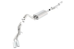 GMC Yukon Denali XL Performance Exhaust - Side Exit - Borla - Cat Back Touring - `15-`20