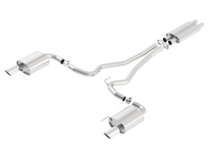 Ford Mustang Performance Exhaust - Borla - Cat Back Touring - `15-`17 Ford Mustang Performance Exhaust - Borla - Cat Back Touring - `15-`17