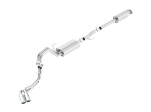 Ford F-150 Performance Exhaust - Side Exit - Borla - Cat Back S-Type - `15-`20