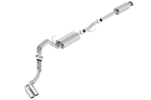 Ford F-150 Performance Exhaust - Side Exit - Borla - Cat Back S-Type - `15-`20