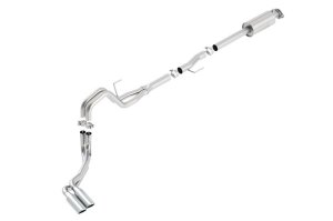 Ford F-150 Performance Exhaust - Side Exit - Borla - Cat Back ATAK - Bright chrome - `15-`20 Ford F-150 Performance Exhaust - Side Exit - Borla - Cat Back ATAK - Bright chrome - `15-`20