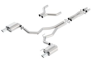 Ford Mustang Performance Exhaust - Borla - Cat Back ATAK - `15-`17
