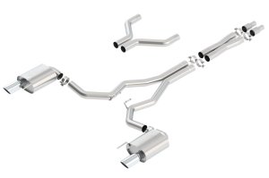 Ford Mustang Performance Exhaust - Borla - Cat Back ATAK - `15-`17
