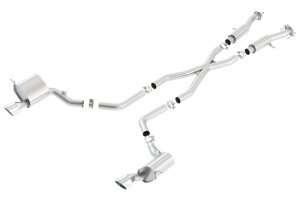 Jeep Grand Cherokee SRT WK2 Performance Exhaust - Dual Exit - Borla - Cat Back ATAK - `15-`21