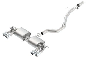 Volkswagen Golf R Performance Exhaust - Borla - S-Type Cat Back - `15-`17