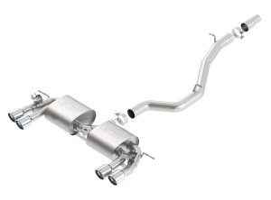 Volkswagen Golf R Performance Exhaust - Borla - S-Type Cat Back - `15-`17