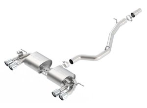 Volkswagen Golf R Performance Exhaust - Borla - S-Type Cat Back - `15-`17
