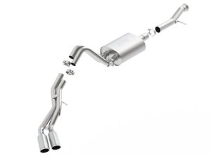 Cadillac Escalade Performance Exhaust - Borla - S-Type Cat-Back - `15-`20