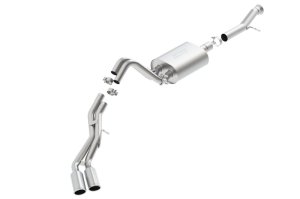 Cadillac Escalade Performance Exhaust - Borla - S-Type Cat-Back - `15-`20