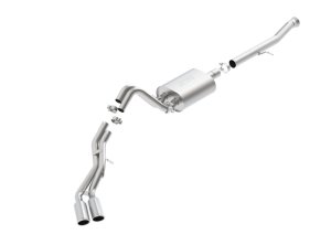 Cadillac Escalade ESV Performance Exhaust - Borla - S-Type Cat Back - `15-`20