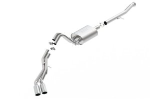 GMC Yukon Denali XL Performance Exhaust - Borla - S-Type Cat Back - `15-`20