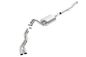 GMC Yukon Denali XL Performance Exhaust - Borla - S-Type Cat Back - `15-`20