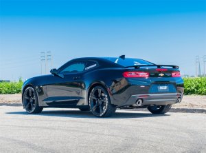 Chevrolet Camaro Performance Exhaust - Single Split Rear Exit - Borla - ATAK Cat Back with Single Tips - `16-`24