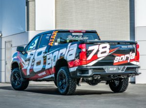 Chevrolet Silverado 1500 Performance Exhaust - Rear - Borla - Cat Back ATAK - Carbon Fiber Tips - `19-`23