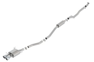 Honda Civic Si Performance Exhaust - Borla - Cat Back S-Type - `17-`20