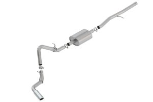 GMC Sierra 1500 Performance Exhaust - Borla - Cat Back, S-Type - `19-`25