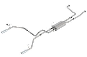 Nissan Titan Performance Exhaust - Borla - S-Type Cat Back - `16-`24