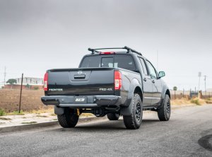 Nissan Frontier Performance Exhaust - Passenger-side single exit - Borla - S-Type Cat Back - Black Chrome - `05-`19