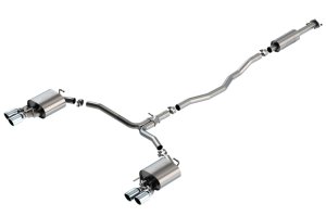Toyota Camry Performance Exhaust - Rear - Borla - S-Type with 3.5