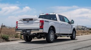 Ford F-350 Super Duty Performance Exhaust - Borla - S-Type Cat Back - Silver - `20-`25