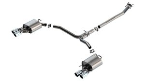 Toyota Camry Performance Exhaust - Borla - S-Type Cat Back - `18-`24