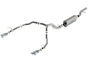 GMC Yukon Performance Exhaust - Rear - Borla - Touring Cat Back - `21-`25