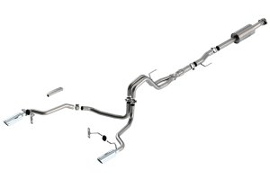 Ford F-150 Performance Exhaust - Rear - Borla - Cat Back ATAK - `21-`25