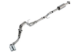 Ford F-150 Performance Exhaust - Dual Side Exit - Borla - S-Type Cat Back - Chrome - `21-`25