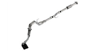 Ford F-150 Performance Exhaust - Borla - Cat Back ATAK - Black Chrome - `21-`25