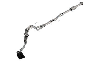 Ford F-150 Performance Exhaust - Borla - Cat Back ATAK - Black Chrome - `21-`25