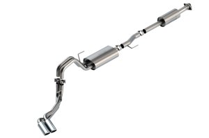 Ford F-150 Performance Exhaust - Borla - Cat Back S-Type - Chrome - `21-`25