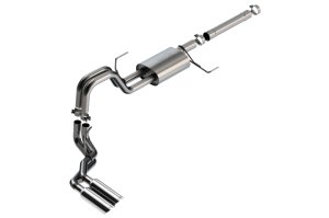 Ford F-150 Performance Exhaust - Borla - S-Type Cat Back - Bright Chrome - `21-`25