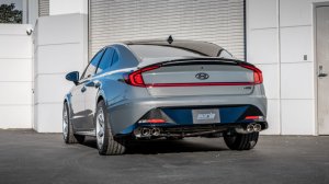 Hyundai Sonata N Line Performance Exhaust - Borla - Cat Back, S-Type - Bright Chrome - `21-`23