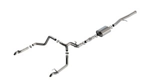 GMC Sierra 1500 Performance Exhaust - Borla - Cat Back ATAK - `22-`23