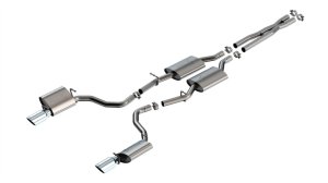 Dodge Charger Performance Exhaust - Borla - ATAK Cat Back - Polished Chrome - `19-`23