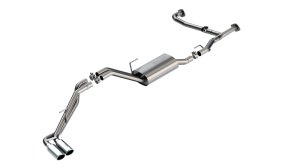 Nissan Frontier Performance Exhaust - Rear - Borla - S-Type Cat Back - Polished - `22-`25