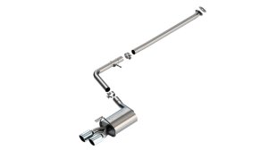 Hyundai Sonata Performance Exhaust - Borla - S-Type Cat Back - Bright Chrome - `21-`23