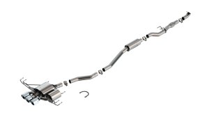 Honda Civic Type R Performance Exhaust - Borla - ATAK Cat Back - `23-`25