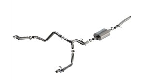 Chevrolet Silverado 1500 Performance Exhaust - Rear - Borla - S-Type Cat Back - `23-`25
