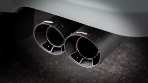 Toyota Tundra Performance Exhaust - Borla - S-Type Cat Back - Carbon Fiber with Black Anodized Center Tips - `22-`25 Toyota Tundra Performance Exhaust - Borla - S-Type Cat Back - Carbon Fiber with Black Anodized Center Tips - `22-`25