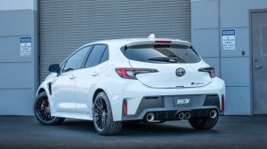 Toyota GR Corolla Performance Exhaust - Borla - ATAK Cat Back with Polyphonic Harmonizer - Polished - `23-`25