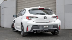 Toyota GR Corolla Performance Exhaust - Borla - Cat Back ATAK - Black - `23-`25