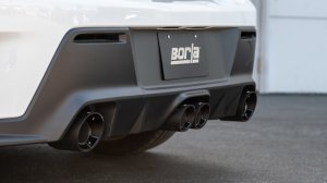 Toyota GR Corolla Performance Exhaust - Borla - ATAK Cat Back - Carbon Fiber & Black Anodized - `23-`25